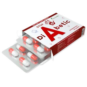Stop Diabetic 20-capsule bottle — original pack